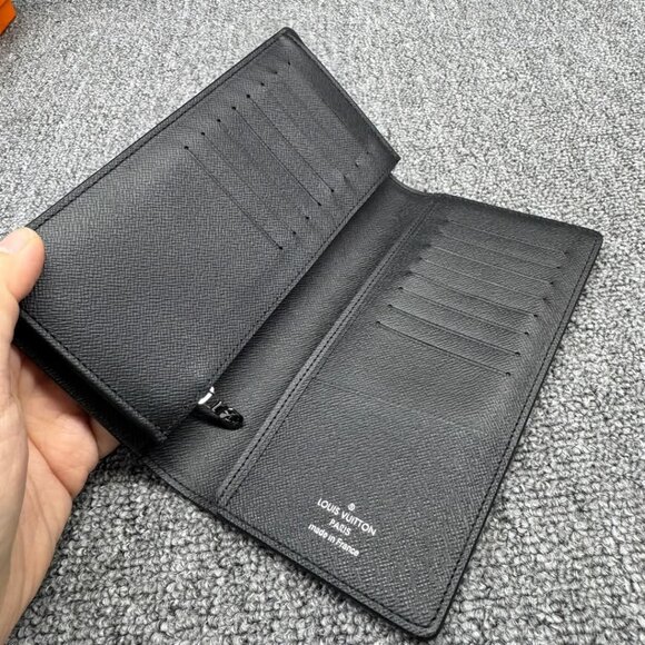Louis Vuitton Portefeuille Brazza Grapite Long Wallet 335-032725 - Picture 9 of 11